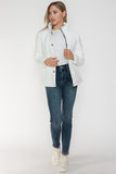 YMI Pocketed Zip Up Turtleneck Puffer Jacket 