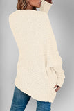 Double Take Pocketed Open Front Long Sleeve Cardigan 