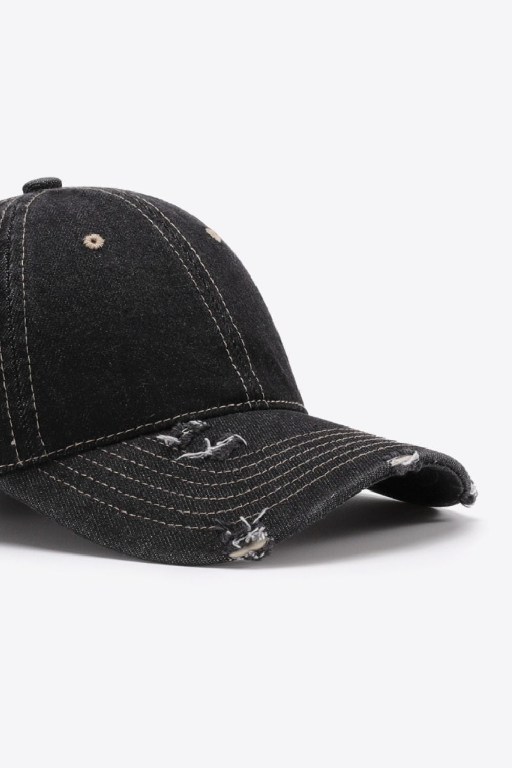 Distressed Adjustable Baseball Cap 