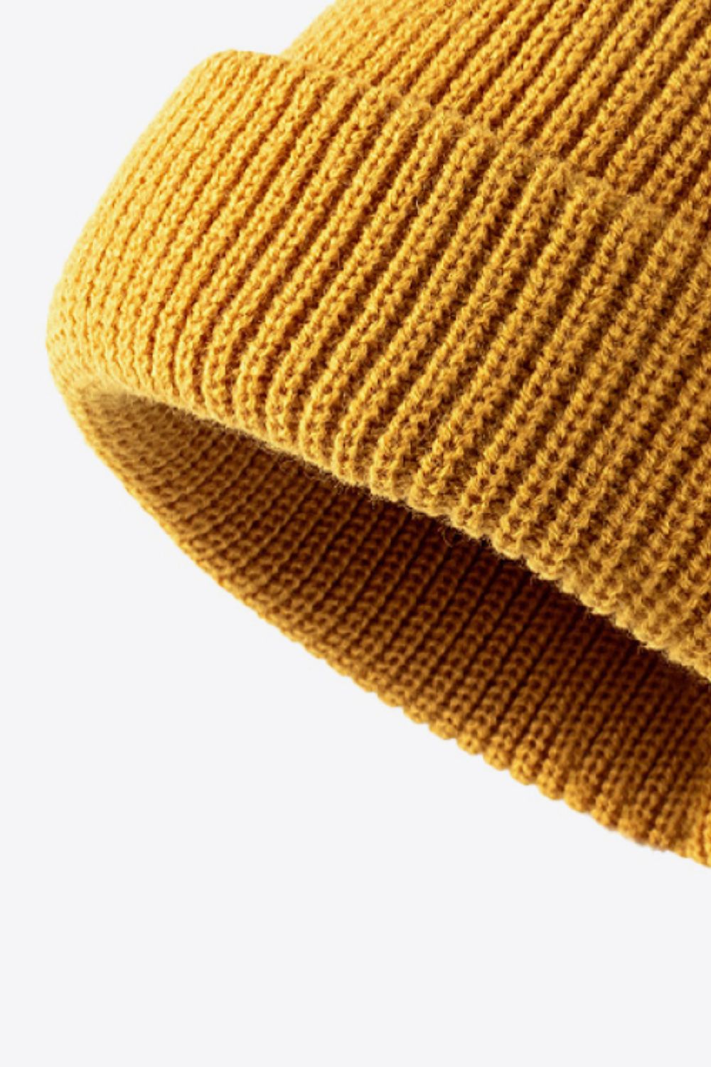 Calling For Winter Rib-Knit Beanie 