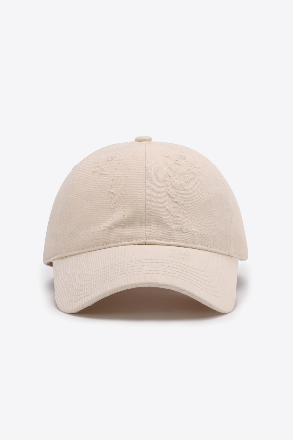 Distressed Adjustable Baseball Cap 