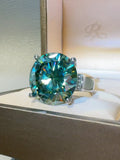 20 Carat Moissanite 925 Sterling Silver Ring Accessories