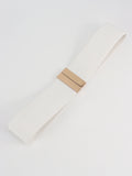 Alloy Buckle Elastic Belt 