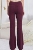 Pocketed High Waist Active Pants 