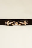 Alloy Buckle Elastic Belt 