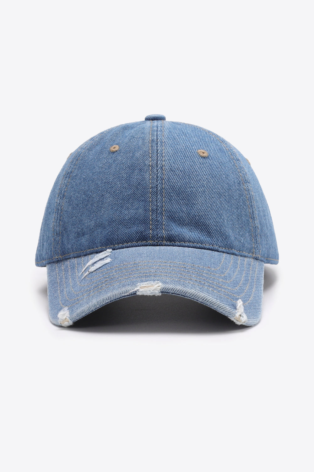 Distressed Adjustable Baseball Cap 