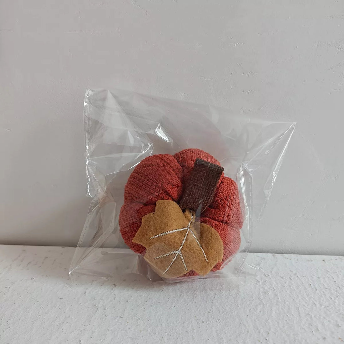 Knitted Pumpkin Decorative Ornaments 