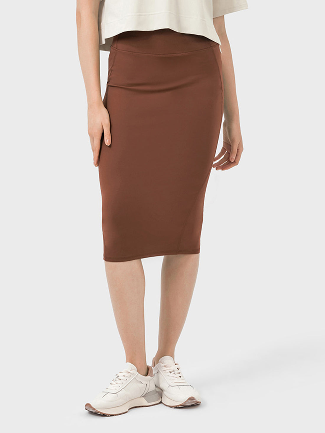 Millennia Slit Wrap Active Skirt 