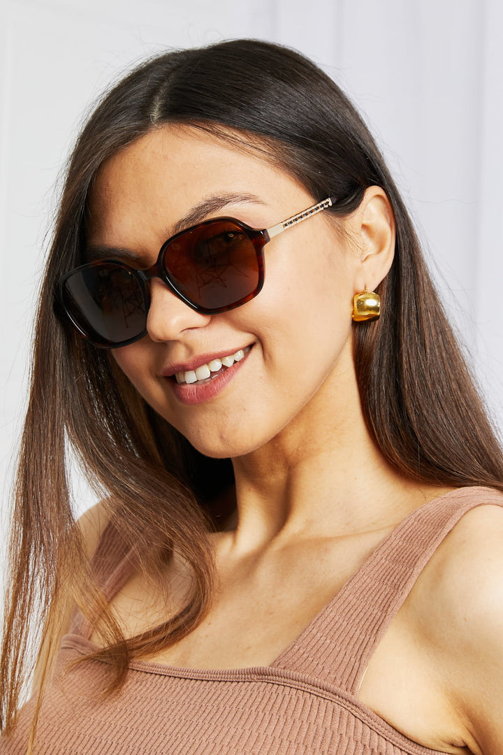 TAC Polarization Lens Full Rim Sunglasses 