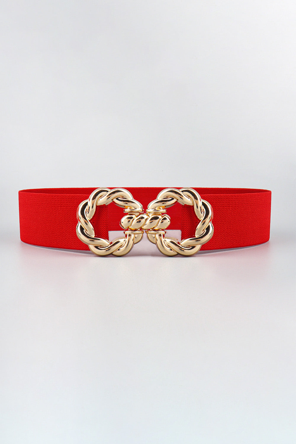 Zinc Alloy Buckle Elastic Belt 