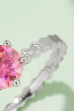 1 Carat Moissanite 6-Prong 925 Sterling Silver Ring 