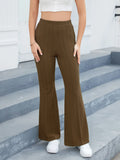 High-Waisted Flare Pants 