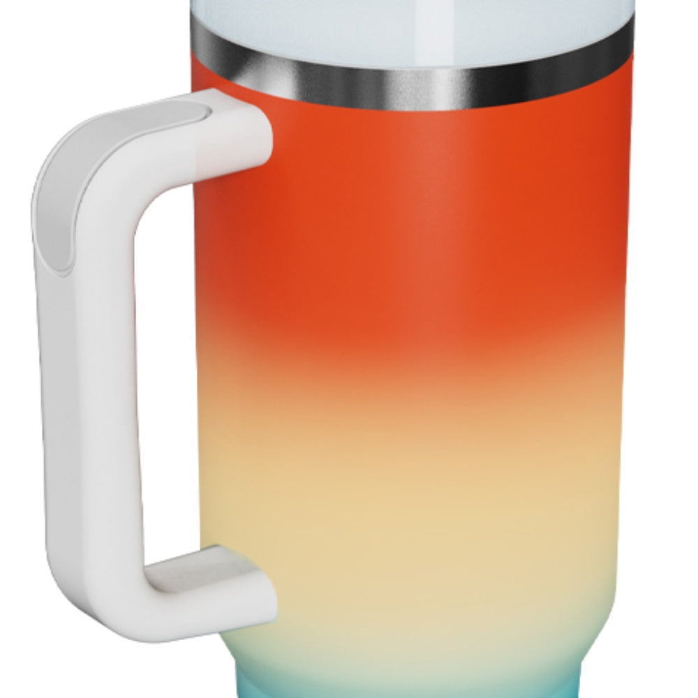 Gradient Multicolor Stainless Steel Tumbler 