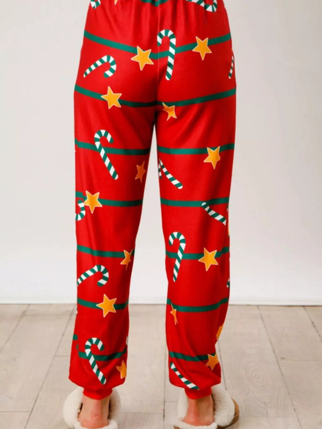 Christmas Long Sleeve Top and Pants Lounge Set Lingerie & Nightwear