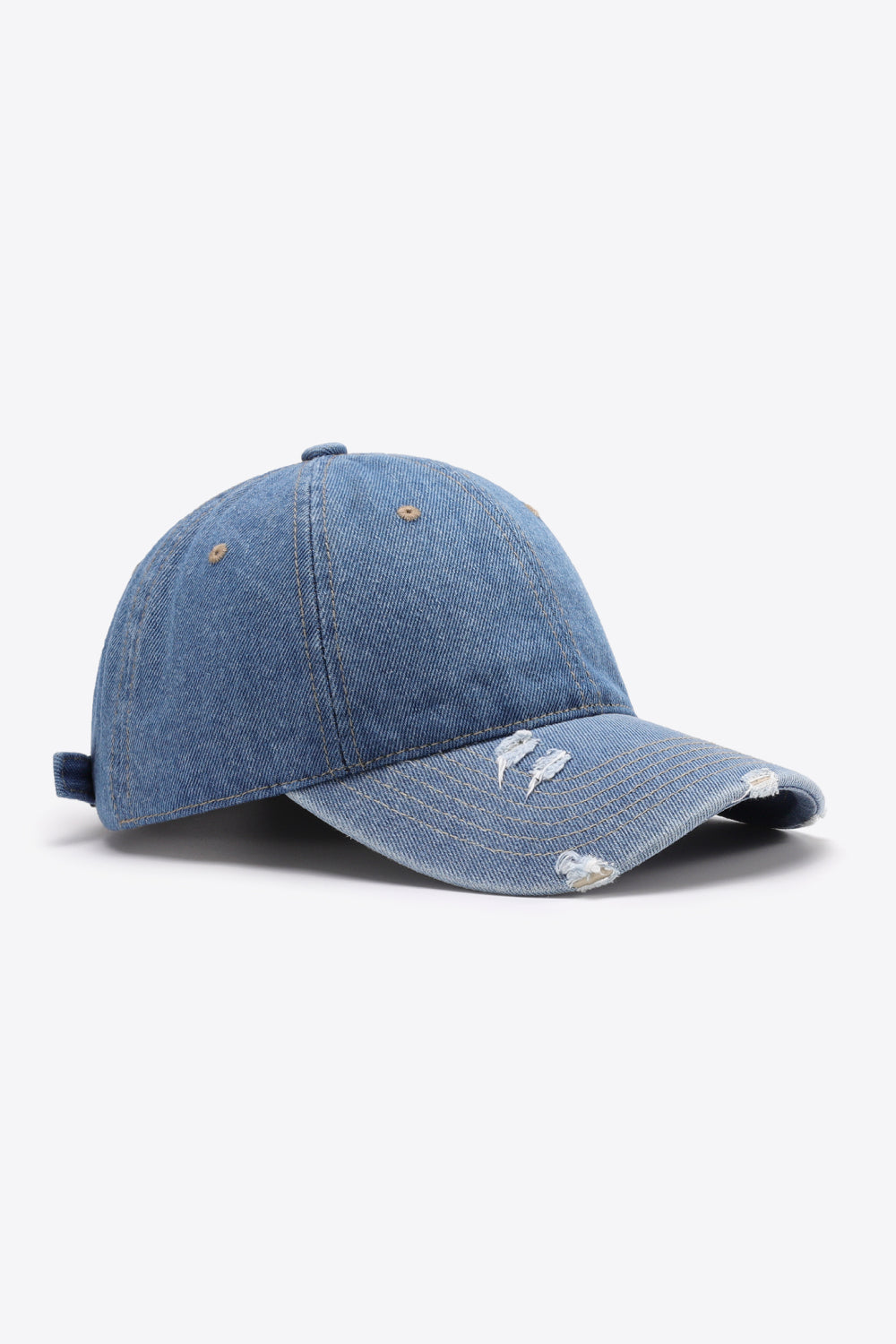 Distressed Adjustable Baseball Cap 