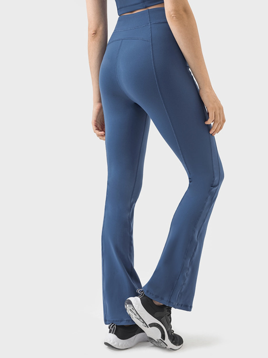 Millennia Zipper Detail High Waist Active Pants 