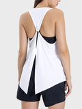 Millennia Round Neck Wide Strap Active Tank 