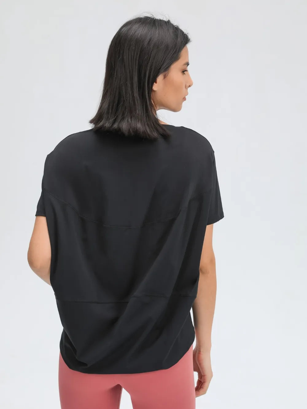 Millennia Round Neck Short Sleeve Active T-Shirt 