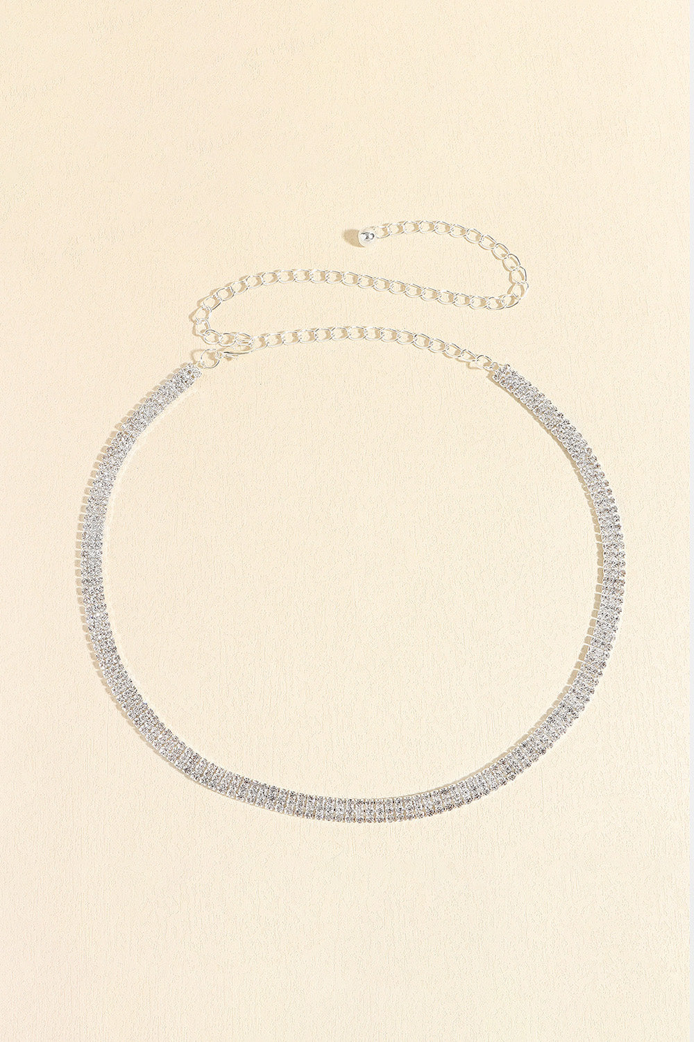 Rhinestones Alloy Belt 