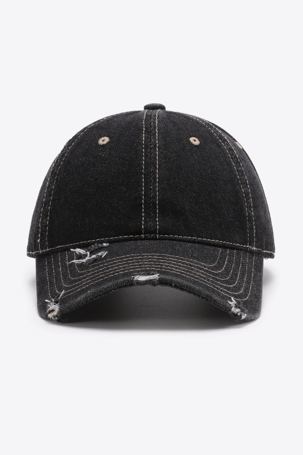 Distressed Adjustable Baseball Cap 