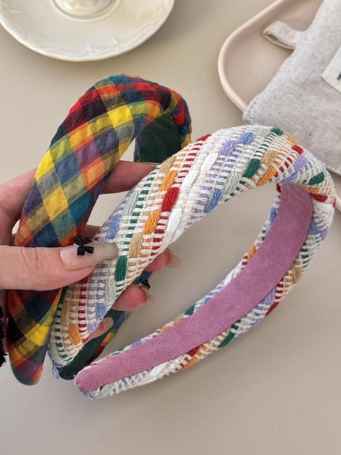 Colorful Polyester Hair Headband 