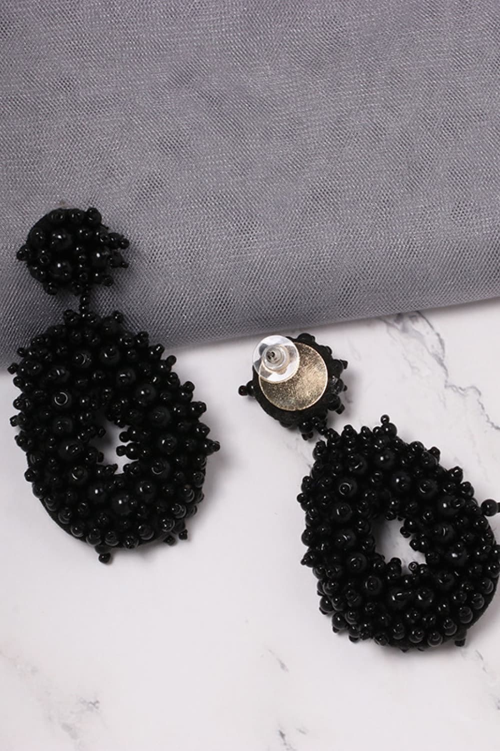 Beaded Dangle Earrings 