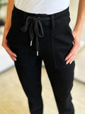 Judy Blue Full Size High Waist Double Roll Cuff Jeans 