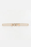 Geometric Double Buckle Elastic Belt 
