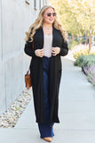 Basic Bae Full Size Open Front Long Sleeve Cover Up 