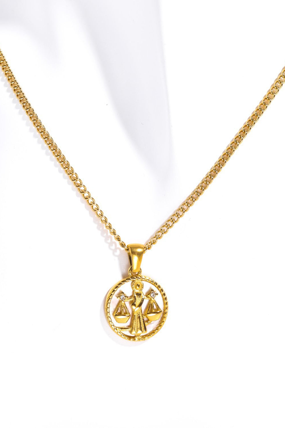 Constellation Pendant Stainless Steel Necklace 