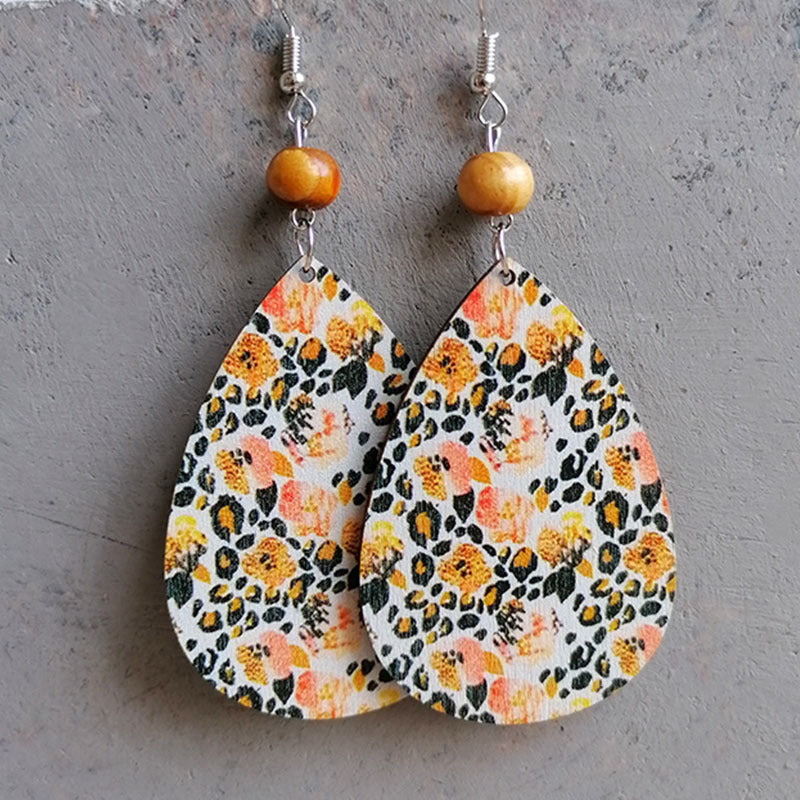 Teardrop Drop Earrings 