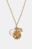 Constellation and Moon Pendant Copper Necklace 