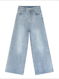Wide Leg Jeans with Pockets 