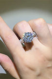 5 Carat Moissanite 925 Sterling Silver Ring 
