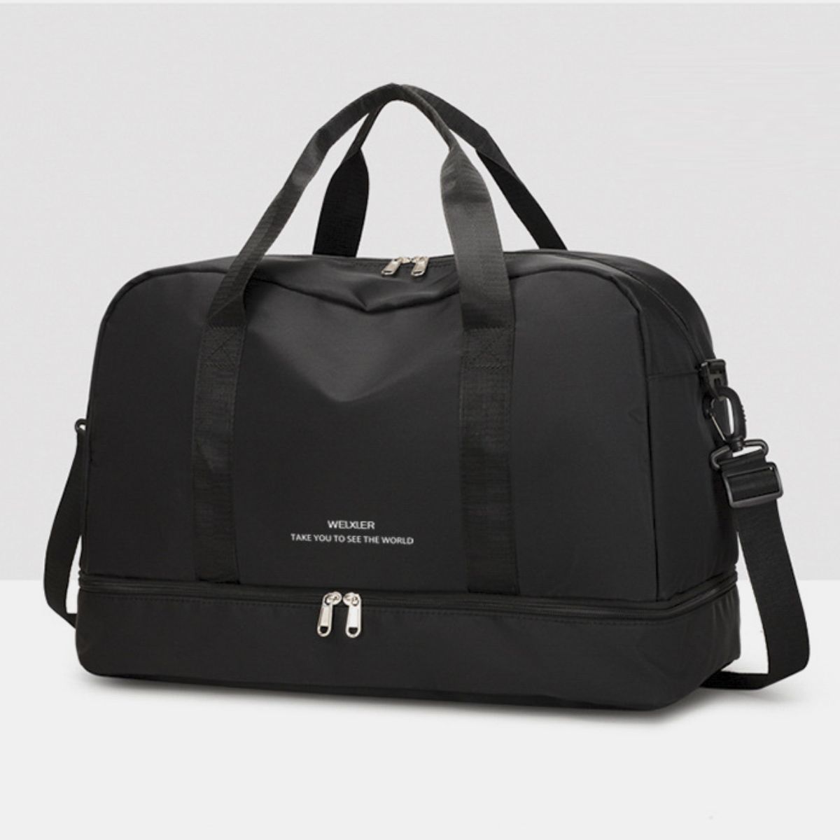 Detachable Strap Nylon Oversize Travel Bag 