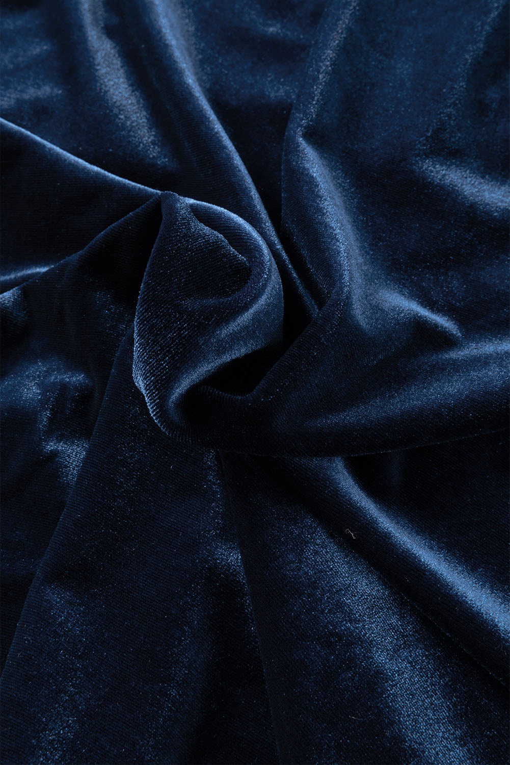 Frill Half Button Mock Neck Long Sleeve Blouse 