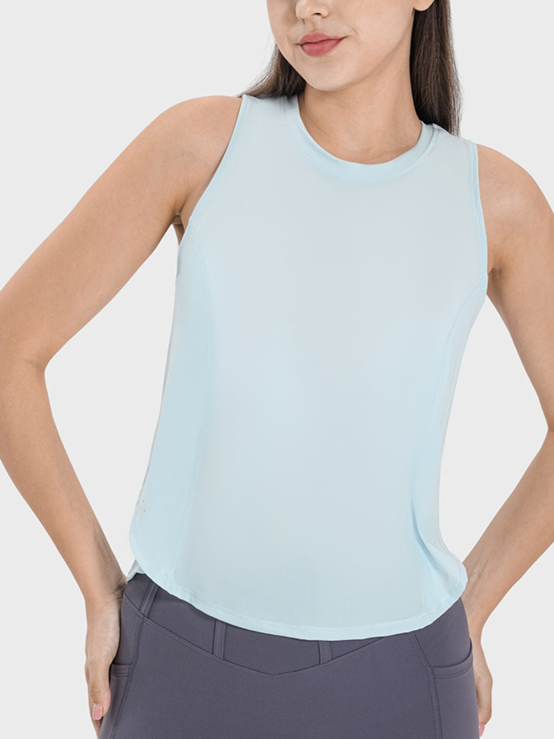 Millennia Round Neck Active Tank 