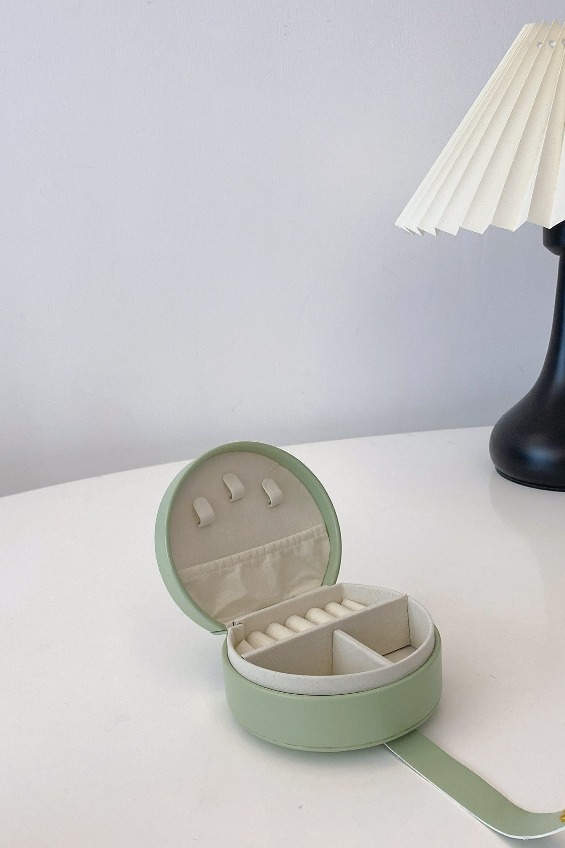 PU Leather Travel Jewelry Box 