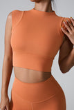 Mock Neck Active Tank 