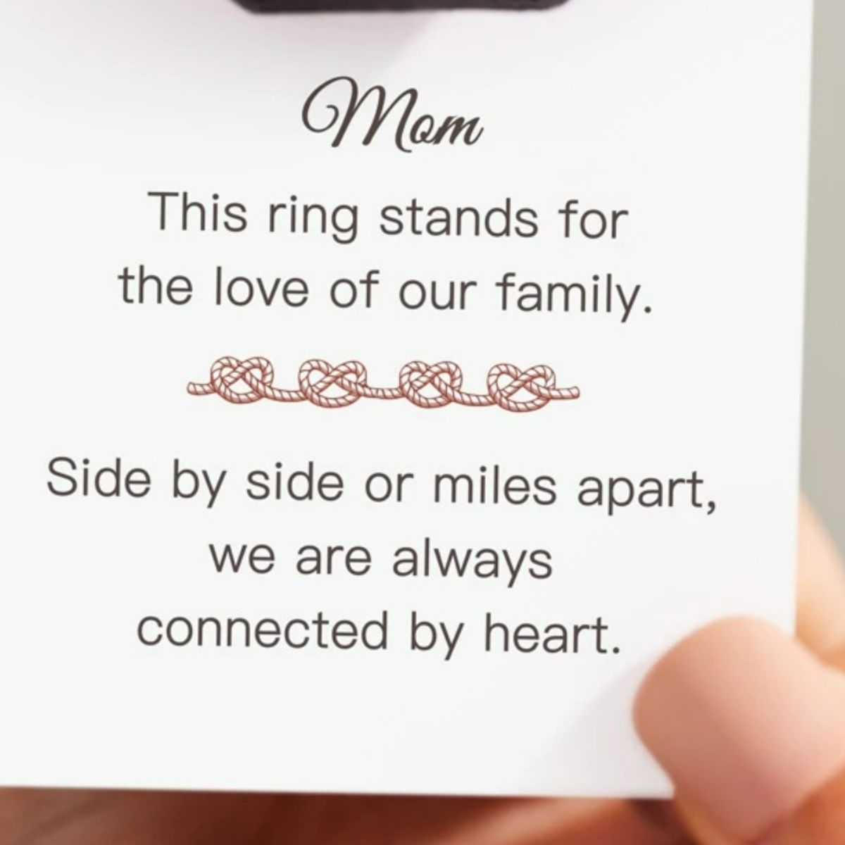 Knotted Hearts 925 Sterling Silver Open Ring 