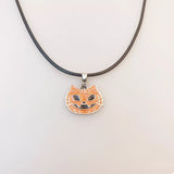 Halloween Ghost Pendant Necklace 
