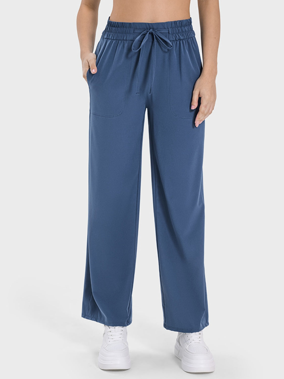 Millennia Drawstring Pocketed Active Pants 