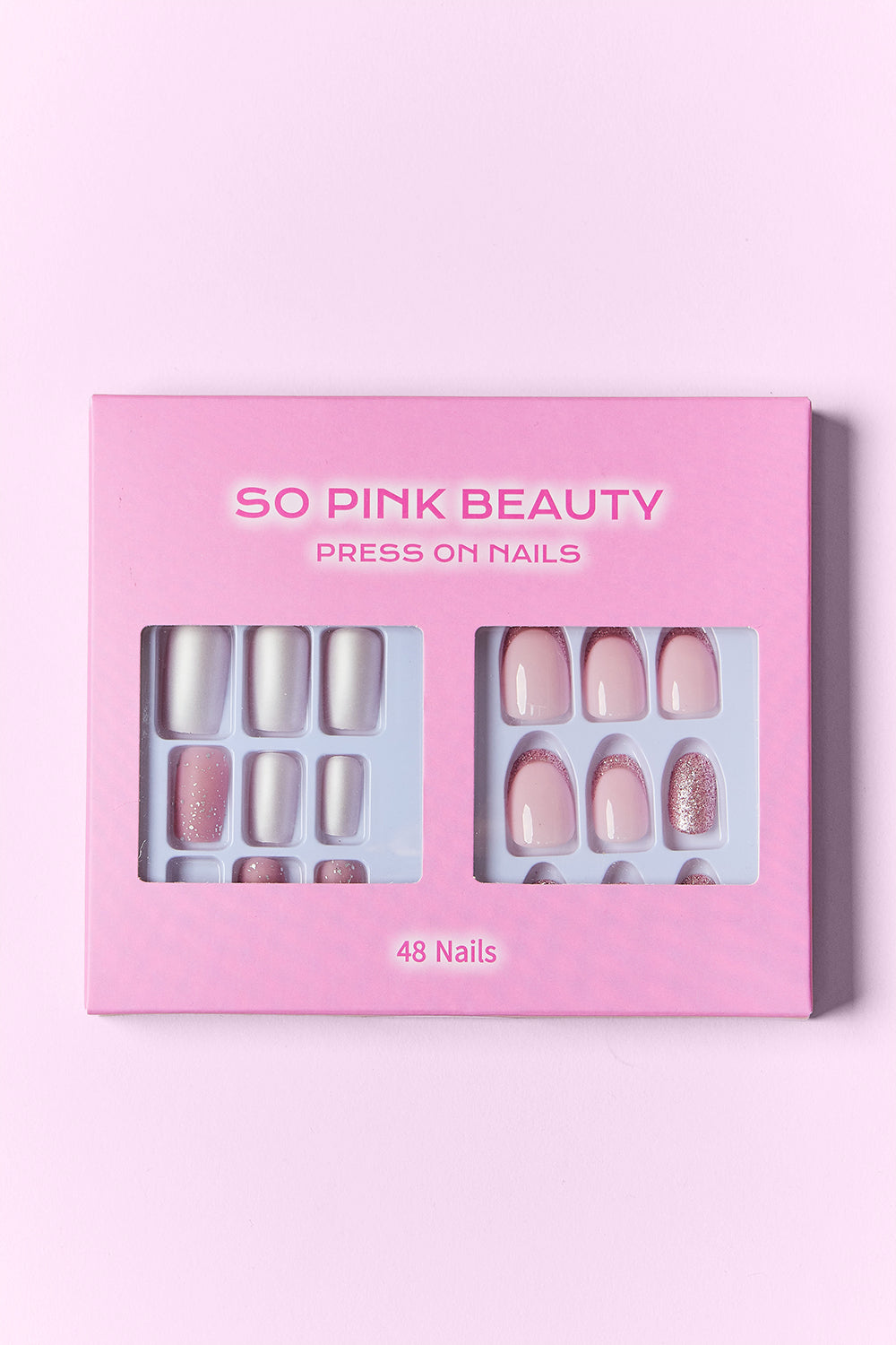 SO PINK BEAUTY Press On Nails 2 Packs 
