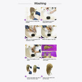 13*3" Lace Front Wigs Synthetic Long Wavy 24" 130% Density 