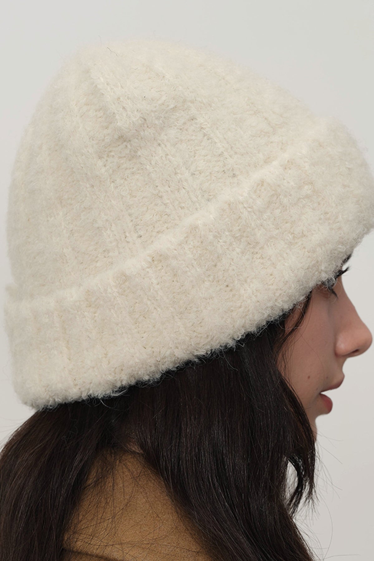 Solid Color Thermal Knit Hat 