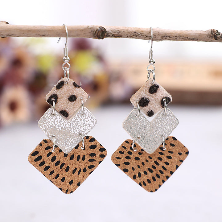 Alloy Drop Earrings 
