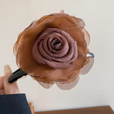 Flower Acrylic Hair Claw Clip 