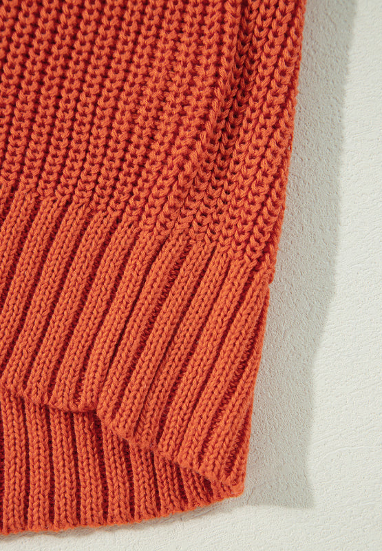 THANKS GIVING Round Neck Long Sleeve Sweater 