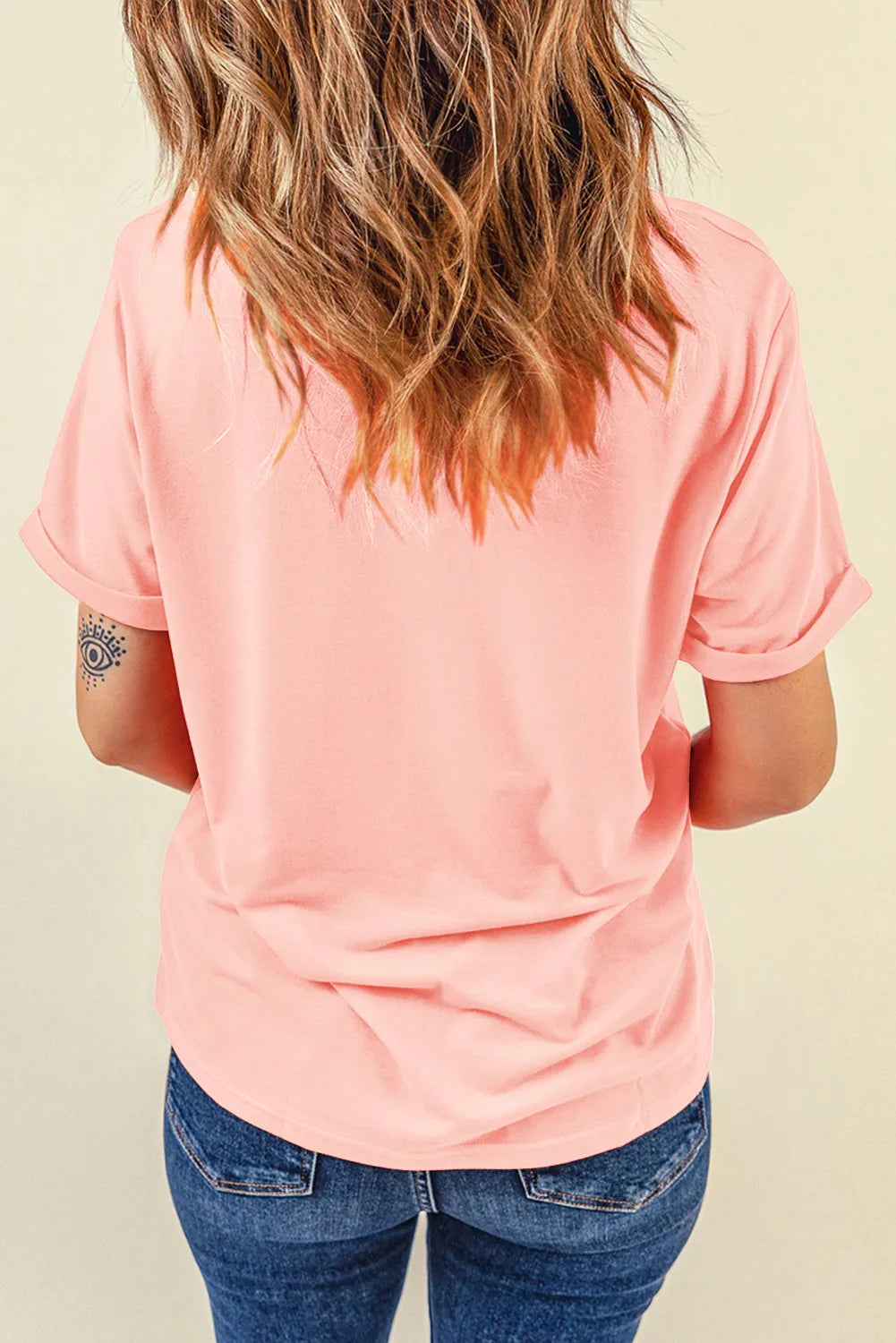 Pumpkin Graphic Round Neck Long Sleeve T-Shirt 