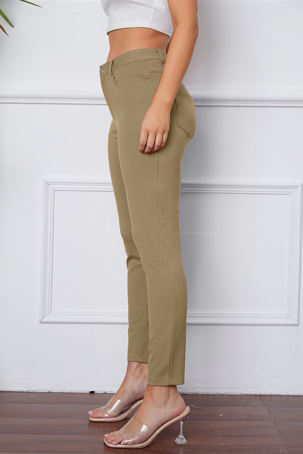 StretchyStitch Pants by Basic Bae 
